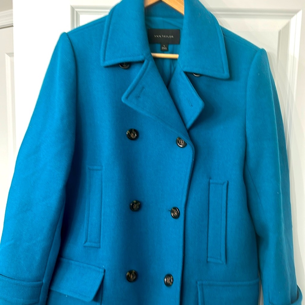 Ann Taylor wool Blend peacoat